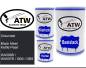 Preview: Chevrolet, Black Meet Kettle Pearl, WA506B / WA507B / GB0 / GB9: 500ml Lackdose + 500ml Klarlack + 250ml Härter - Set, von ATW Autoteile West.